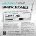 NOVENTRA Glow Stack - BPC-157, TB-500, and GHK-Cu Compounds (Ready Format)