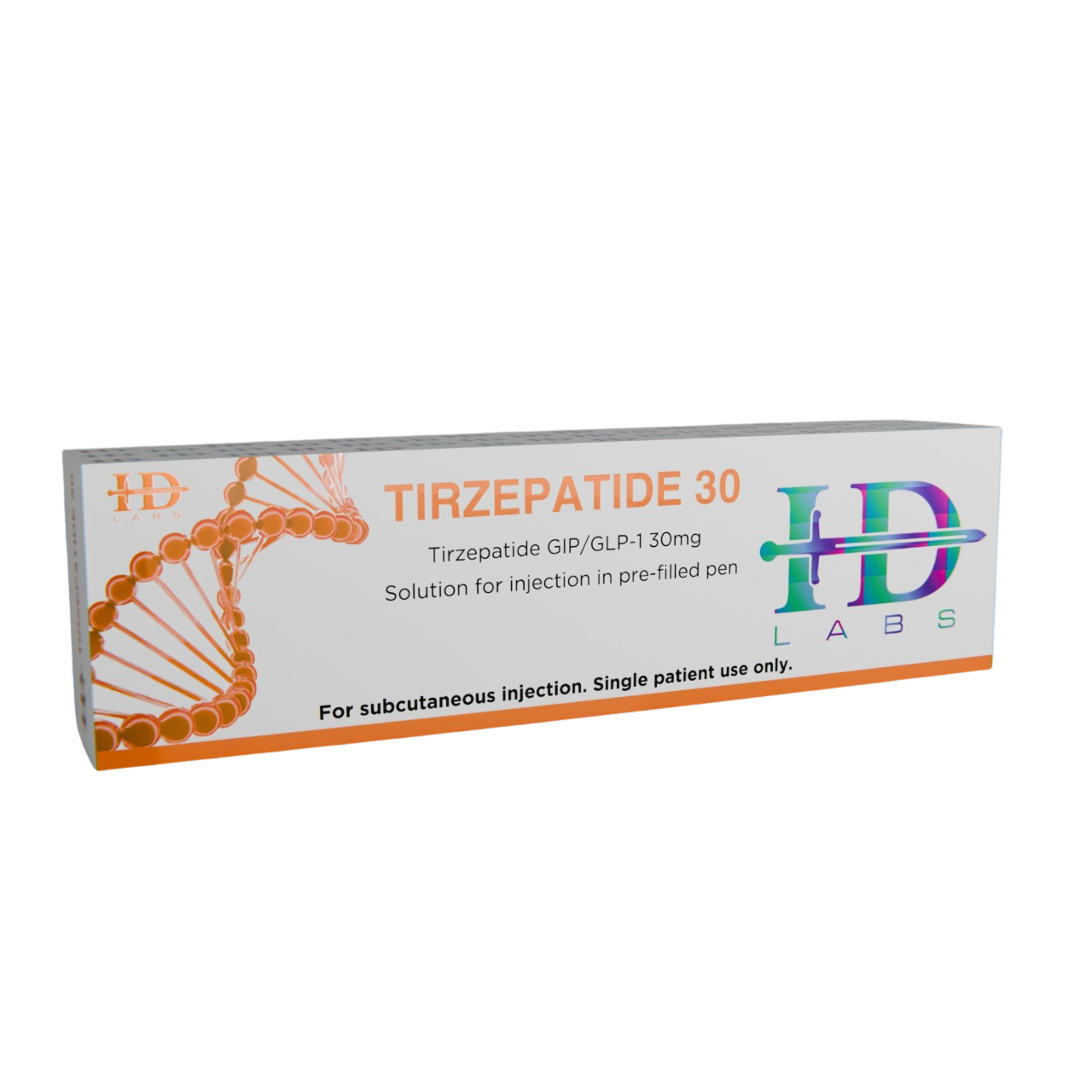 HD Dual-Pathway Metabolic Regulation Compound - Tirzepatide (Ready Format)  30 mg Total
