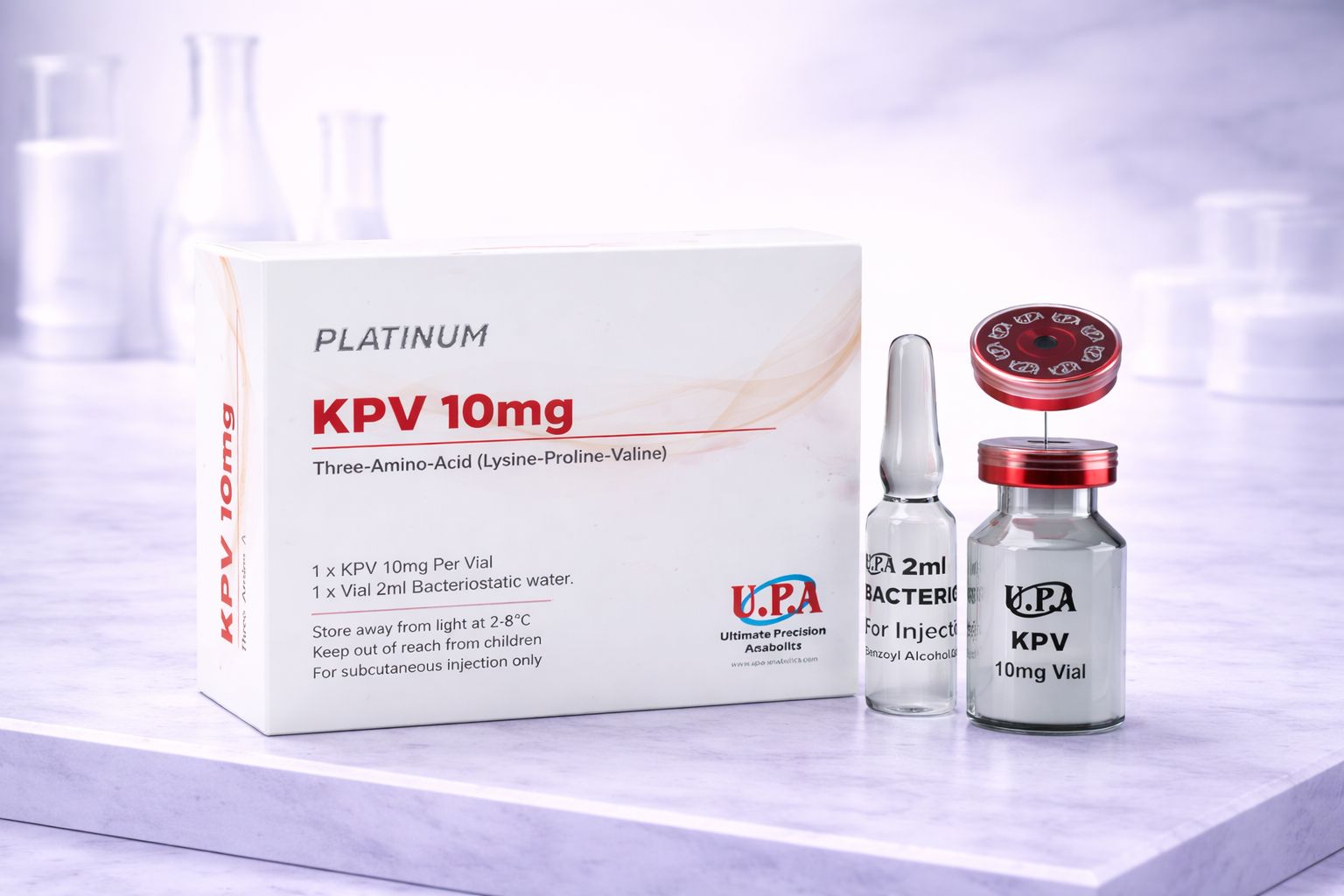 UPA Inflammation Support Peptide of Digestive Balance Support - KPV 10mg (Vial Format)