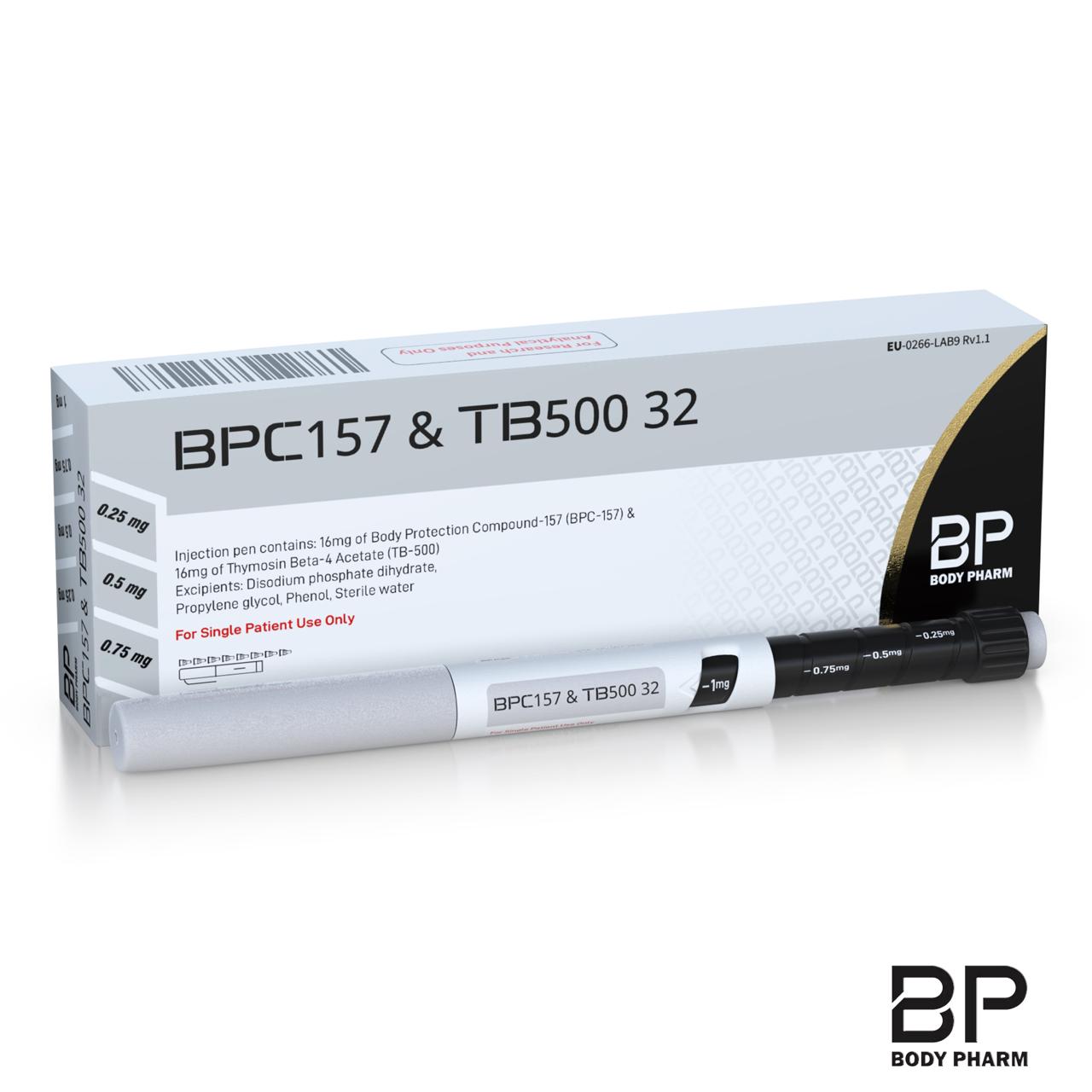 BP Wolverine Stack - BPC-157 + TB-500 Compounds (Ready Format)